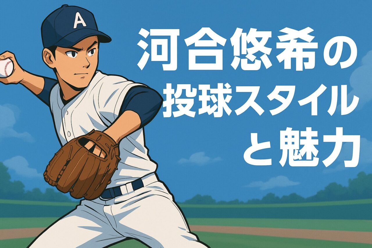 旭川志峯高校エース河合悠希の投球スタイルと魅力